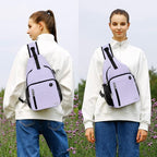 MOSISO Sling Backpack Bag, Crossbody Shoulder Bag Travel Hiking Daypack Chest - Image 6