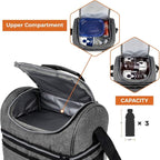 OPUX Lunch Box For Men Women, Insulated Large Lunch Bag Adult Work, Double - Image 8