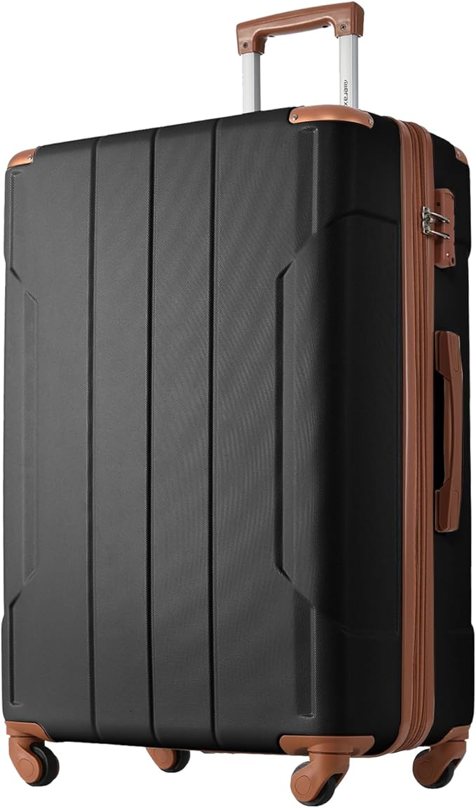 Merax 28 Inch Checked-Large Luggage by Merax