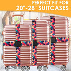 Adjustable Travel Luggage Strap Suitcase Belt Travel Bag Accessories 1.96 in W - Image 4