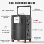 Aluminium Frame Carry on Luggage - Image 2