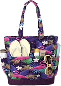 VASCHY Beach Bag for Women, Large Waterproof Sandproof Fold-able Packable Pool by Vaschy