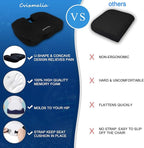 Seat Cushion Premium Memory Foam Non-Slip Coccyx Tailbone Cushion - Image 2