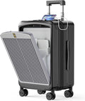 MGB Carry on Luggage 22x14x9 Airline Approved, Durable PC Hardside Suitcase by MGB