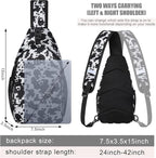 Crossbody Bags for Women Men Trendy Sling Bag Bakpack Casual Chest Bag - Image 2