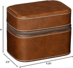 ROTHWELL 2 Watch Travel Case Storage Organizer - Image 8