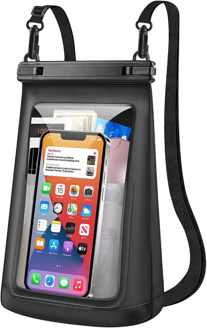 2L Large Waterproof Phone Pouch by PEDVSTY