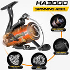 PLUSINNO Fishing Rod and Reel Combos, Bronze Warrior Toray 24-Ton Carbon Matrix - Image 4