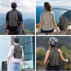 ZOMFELT Hiking Backpack for Women Men, 15L Lightweight Packable Backpacks for - Image 5