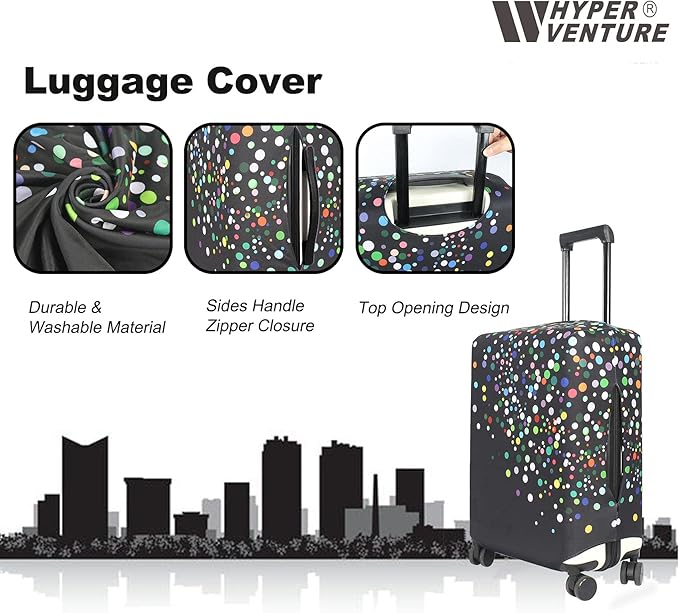 HYPER VENTURE Washable Luggage Cover - Image 2