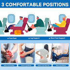 Foot Hammock for Plane Travel - Image 3