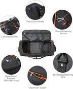 Rolling Duffle Bag with Wheels, 110L/140L Expandable Soft-Sided Foldable Duffle - Image 4