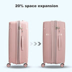 Nazhura Luggage Set, 3-Piece Hardside Suitcase Set, 20-inch Carry On, 28-inch - Image 4