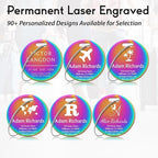 Custom Stainless Steel Luggage Tags: Personalize Your Suitcases, and Bags - Image 5