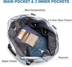 G4Free Beach Bag, Waterproof Sandproof Beach Tote Bag, Large Capacity Foldable - Image 5