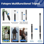 Fotopro Mini Tripod Desktop Aluminum Alloy 20 Inch - Image 5