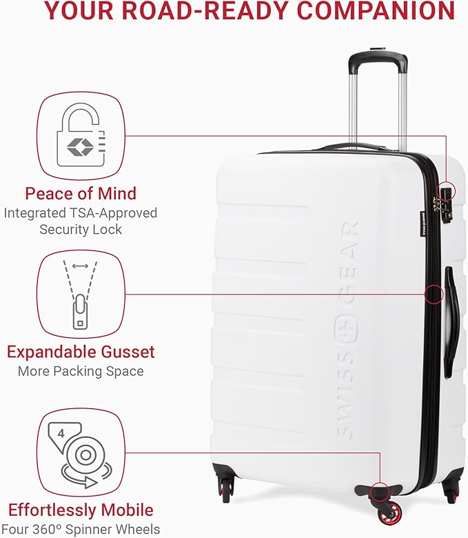 SwissGear 7366 Hardside Expandable Luggage - Image 3