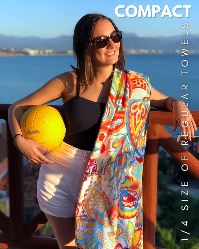 ECCOSOPHY Microfiber Beach Towel - Image 3