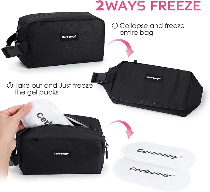 Cerbonny Cooler Bag Freezable Lunch Bag - Image 4