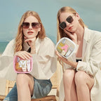 YOOLIFE Initial Make Up Bag Travel Toiletry Bag - Image 2