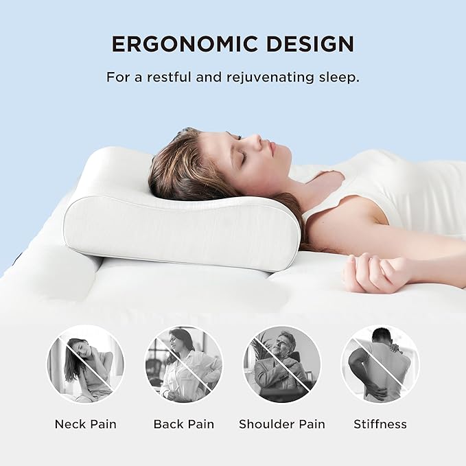 Bedsure Cervical Neck Support Pillow - Image 3