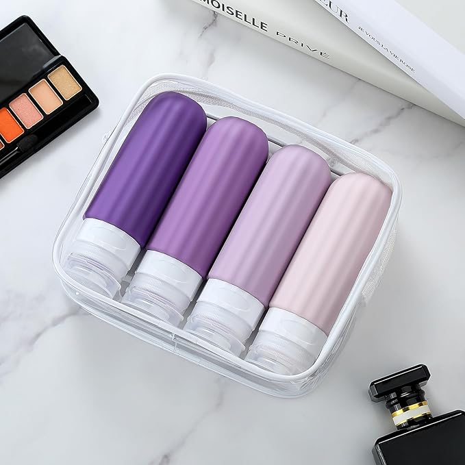 Travel Bottles for Toiletries, TSA Approved, Silicone Travel Bottles, BPA Free - Image 6