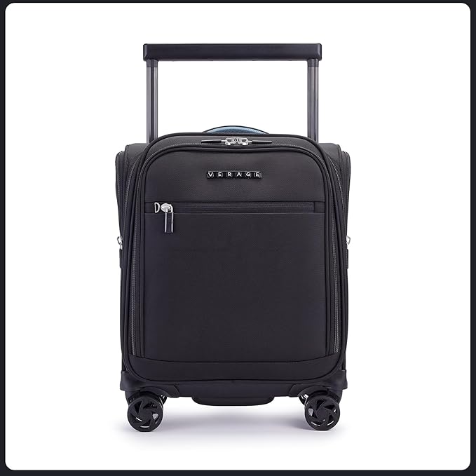 Verage Carry On Luggage with Wheels, 15 Inch Underseat Spinner Luggage Pro - Image 10