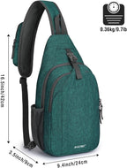 G4Free Sling Bag RFID Blocking Sling Backpack Crossbody Chest Bag Daypack - Image 3
