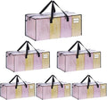 VENO 6 Pack Moving Bags Extra Large Storage Bags by Veno