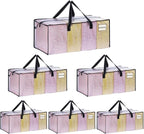 VENO 6 Pack Moving Bags Extra Large Storage Bags by Veno