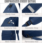 Crossbody Bags for Women Men Trendy Sling Bag Bakpack Casual Chest Bag - Image 5