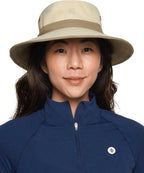 Coolibar UPF 50+ Men's Women's Matchplay Golf Hat - Image 2