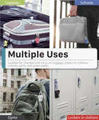 Fosmon TSA Approved Luggage Locks, Suitcase Travel Lock - Image 5