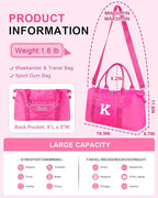 Overnight Bag for Kids Teen Girls Weekender Dance Bag Birthday Graduation Gifts - Image 2