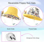 Women Wide Brim Sun Hats Metal Wired Edge Summer UV Protection Beach Fishing Hat - Image 2