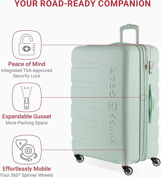 SwissGear 7366 Hardside Expandable Luggage - Image 3