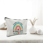 Nogrit Teacher bags,Teacher Makeup Cosmetic Bag,It Takes a Big Heart to Shape Little Minds,teacher tote,Teacher Makeup Toiletry Bag,pu