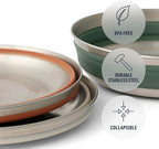 Sea to Summit Detour Stainless Steel Collapsible Bowl, Bombay Brown - Image 4
