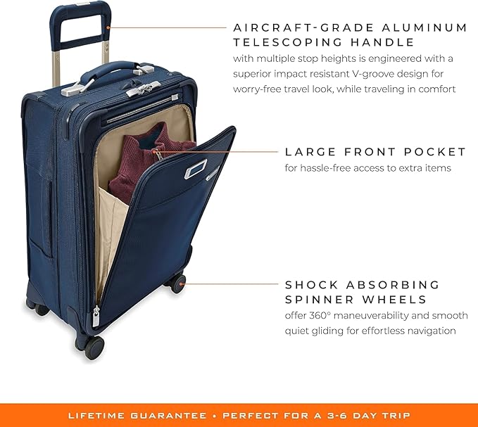 Briggs & Riley Essential 22" Carry On Expandable Spinner - Image 8