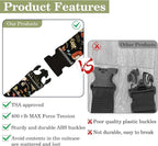 Mushroom Luggage Straps for Suitcases TSA Approved, Luggage Identifiers for - Image 4