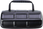 Juntan 3 Slots Hard Watch Travel Case, Portable PU Leather Zipper Storage - Image 8