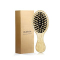RAIN’S SECRET Mini Hair Brushes for Women Men Kid,Pocket Size hair brush, Wet/Dry Hair Smoothing Massaging Detangling,Scalp Massage, Pocket Detangler for Outing or Travelling