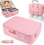 15"×11" Large Pink Makeup Bag - Image 6