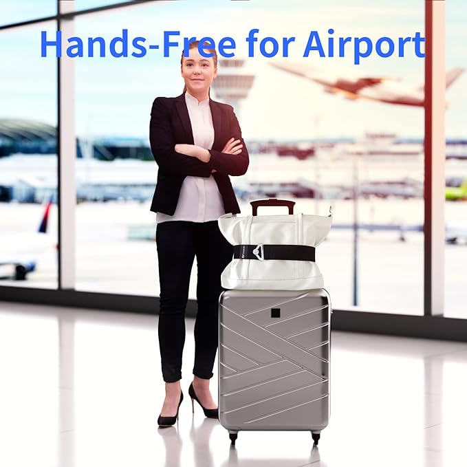 Luggage Straps for Suitcases Add a Bag Luggage Strap, 2-in-1 Travel Belt for - Image 2