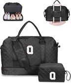 Teacher Appreciation Gifts for Women-Initial Duffle Bag by Vogewood