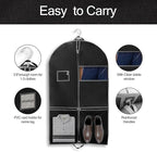 43" Garment Bag for Travel and Storage, Suit Bag - Image 2