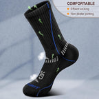 BULLIANT Compression Socks for Men 6Pairs, Athletic Crew Socks Cushioned For - Image 5
