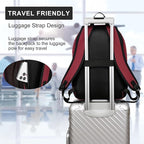 Red Backpack for School, School BackPack for Teens, Boys and Girls, - Image 6