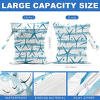 Beach Bags Wet Bag for Swimsuit Tote Bag for Friends Travel Gifts, Aloha Bags - Image 3
