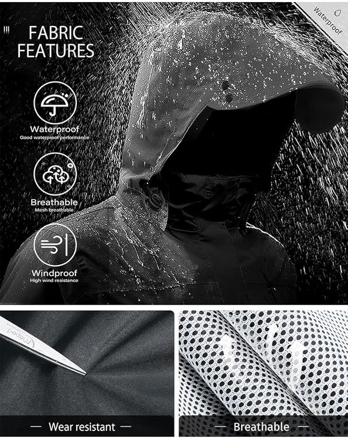 iCreek Rain Suit Waterproof Jacket - Image 3